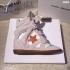 Isabel Marant gray and white suede with star